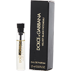Dolce & Gabbana Velvet Black Patchouli EAU DE PARFUM VIAL ON CARD