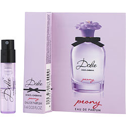 Dolce Peony by Dolce & Gabbana EAU DE PARFUM SPRAY VIAL ON CARD for WOMEN