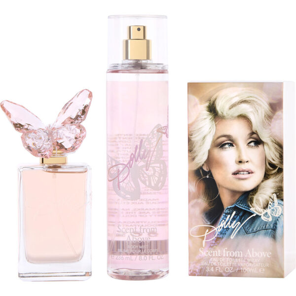 Dolly Parton Scent From Above EDT Spray 3.4 oz & Body Mist 8 oz
