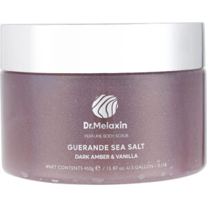 Dr. Melaxin Guerande Sea Salt Perfume Body Scrub - Dark Amber & Vanilla