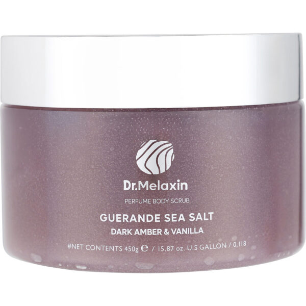 Dr. Melaxin Guerande Sea Salt Perfume Body Scrub - Dark Amber & Vanilla