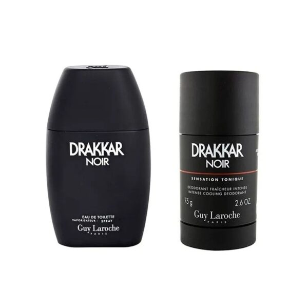 Drakkar Noir by Guy Laroche EDT Spray & Deodorant Set for Men