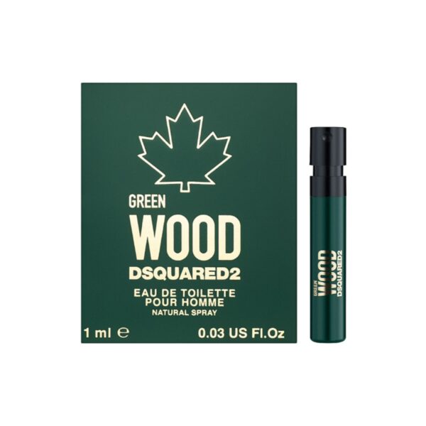 Dsquared2 Green Wood Eau de Toilette for Men – 0.03 oz
