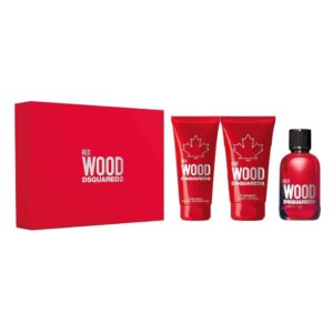 Dsquared2 Red Wood 3 piece Eau de Toilette for Women – 3 piece gift set