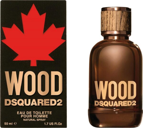 Dsquared2 Wood Eau de Toilette for Men – 1.7 oz