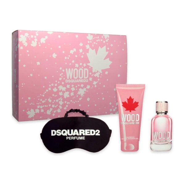 Dsquared2 Wood EDT Spray 1.7 OZ & Bath Gel 3.4 OZ Set