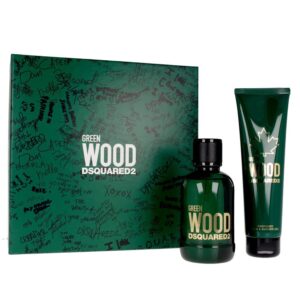Dsquared2 Wood Green EDT Spray & Shower Gel Set for Men