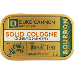Duke Cannon Bourbon SOLID Cologne for Men – 1.5 oz