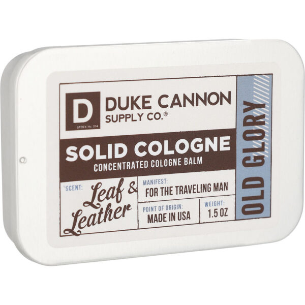Duke Cannon Old Glory SOLID Cologne for Men – 1.5 oz