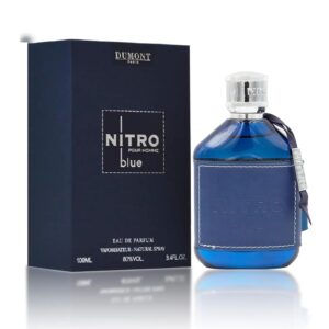 Dumont Paris Dumont Nitro Blue Eau de Parfum for Men – 3.4 oz