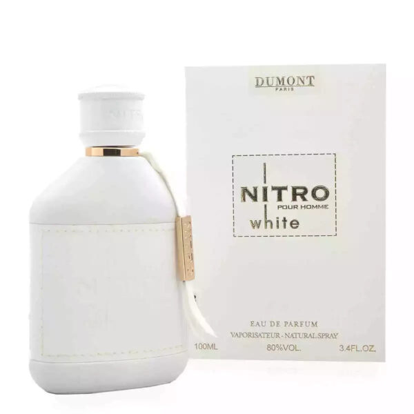 Dumont Paris Dumont Nitro White Eau de Parfum for Men – 3.4 oz