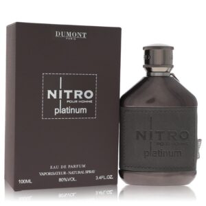 Dumont Paris Nitro Platinum Eau de Parfum for Men – 3.4 oz