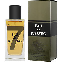 Eau De Iceberg Amber EDT Spray for Men, 3.3 oz