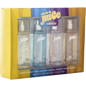 Eau De Juice Variety Pack - 4 Body Mist Set for Women