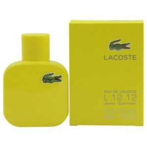 Eau de Lacoste L.12.12 Jaune Eau de Toilette for Men – 1.6 oz