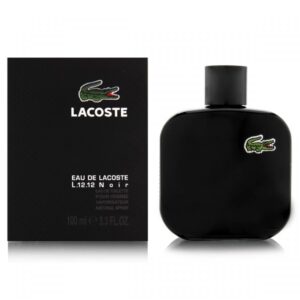 Lacoste Eau De Lacoste L.12.12 Noir Eau de Toilette for Men – 3.3 oz