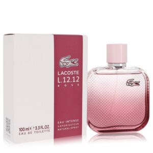Eau De Lacoste L.12.12 Rose Eau Intense Eau de Toilette for Women – 3.3 oz