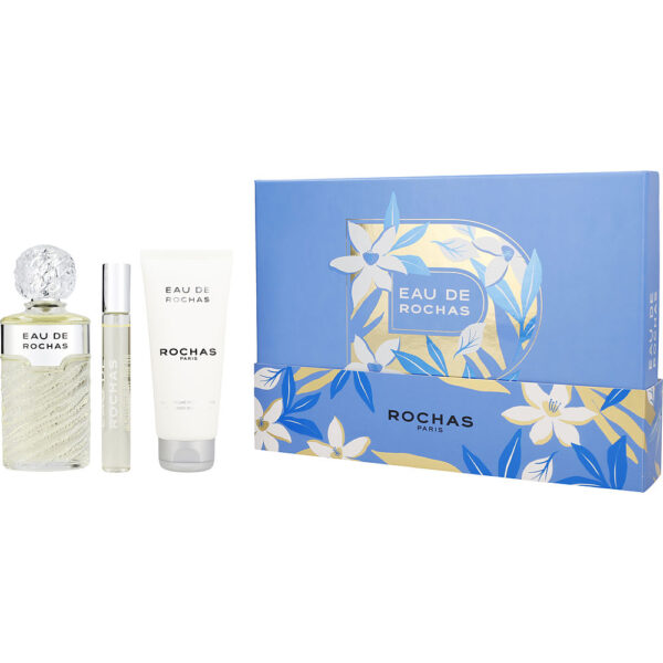 Eau De Rochas by Rochas EDT Spray & Body Lotion Set for Women