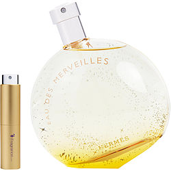 Eau Des Merveilles by Hermes EDT Spray 0.27 oz Travel Size