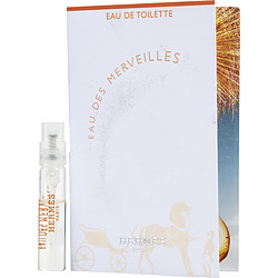 Eau Des Merveilles by Hermes EDT Spray Vial on Card for Women