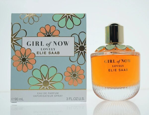 Elie Saab Girl Of Now Lovely Eau de Parfum for Women – 3 oz