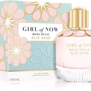 Elie Saab Girl Of Now Rose Petal Eau de Parfum for Women – 3 oz