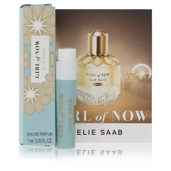 Elie Saab Girl Of Now Shine Eau de Parfum for Women – 0.03 oz