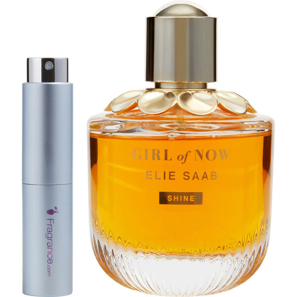 Elie Saab Girl Of Now Shine TRAVEL Eau de Parfum for Women – 0.27 oz