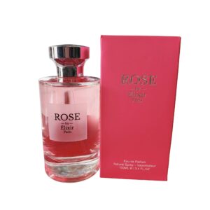 Elixir Paris Rose Eau de Parfum for Women – 3.4 oz