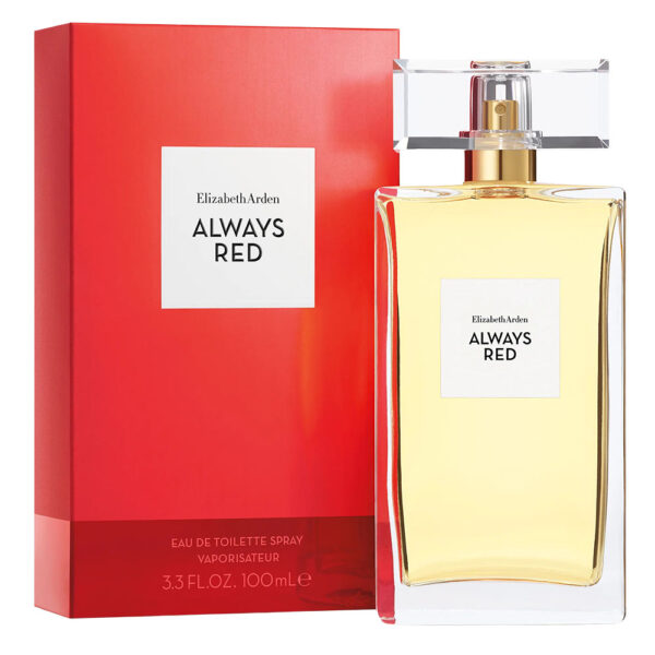 Elizabeth Arden Always Red Eau de Toilette for Women – 3.3 oz