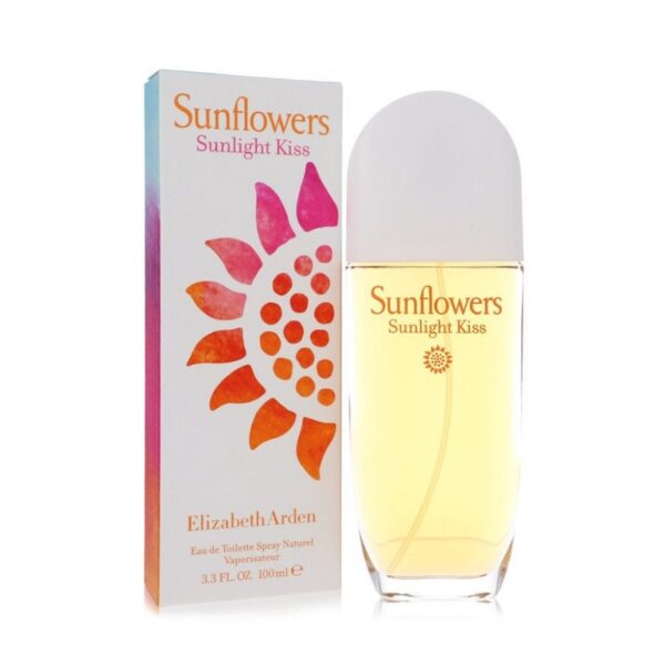 Elizabeth Arden Sunflowers Sunlight Kiss Eau de Toilette for Women – 3.3 oz