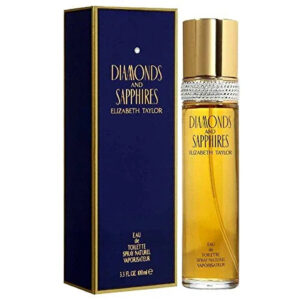 Elizabeth Taylor Diamonds & Sapphire Eau de Toilette for Women – 3.3 oz