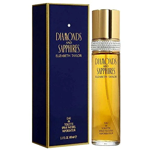 Elizabeth Taylor Diamonds & Sapphire Eau de Toilette for Women – 3.3 oz