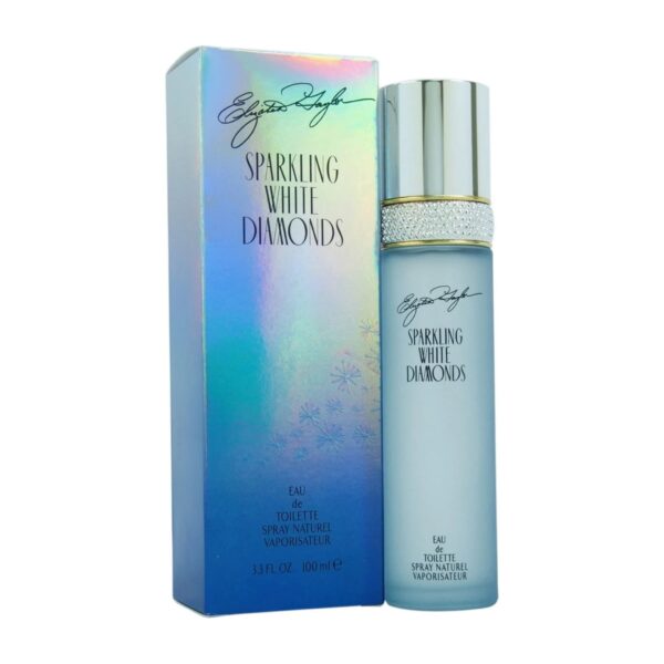 Elizabeth Taylor Sparkling White Diamonds Eau de Toilette for Women – 3.3 oz