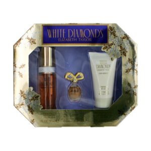 Elizabeth Taylor White Diamonds 3 piece v2 Eau de Toilette for Women – 3 piece gift set - v2
