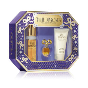 Elizabeth Taylor White Diamons Eau de Toilette for Women – 3 piece gift set