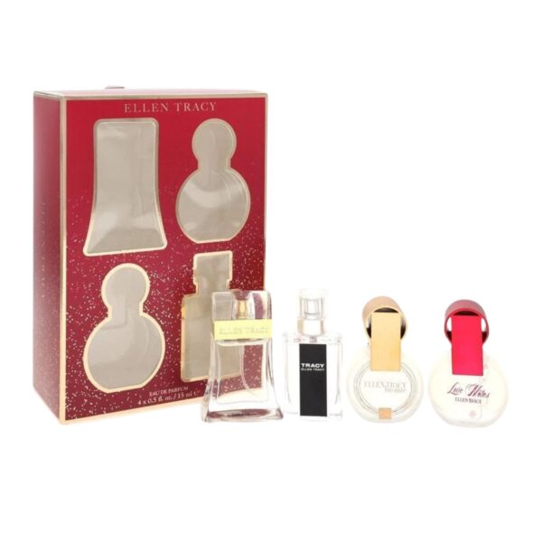 Ellen Tracy Ellen Tracy 4 piece Eau de Parfum for Women – 0.5 oz