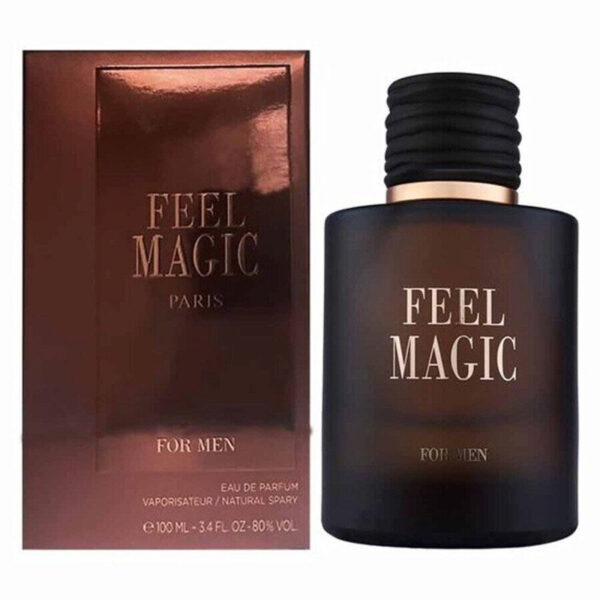 Elysees Fashion Feel Magic Eau de Parfum for Men – 3.4 oz