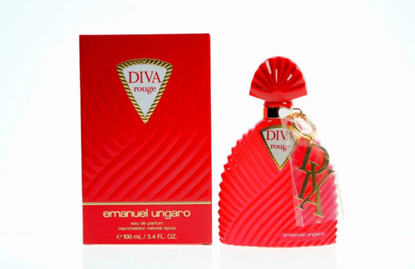 Emanuel Ungaro Diva Rouge Eau de Parfum for Women – 3.4 oz