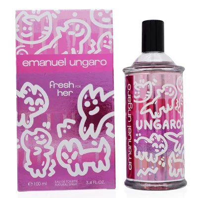 Emanuel Ungaro Fresh Eau de Toilette for Women – 3.4 oz