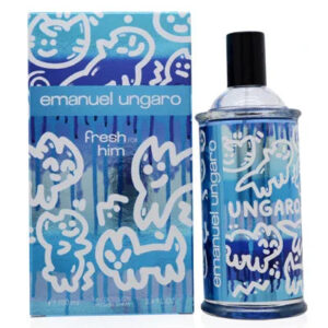 Emanuel Ungaro Fresh Eau de Toilette for Men – 3.4 oz