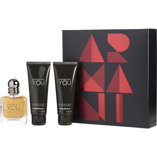Emporio Armani Stronger With You Men's EDT 1.7 oz + 2 Shower Gels