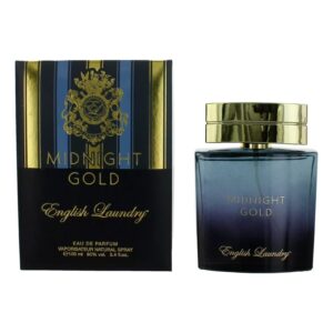 English Laundry Midnight Gold Eau de Parfum for Men – 3.4 oz