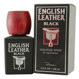 English Leather Black Cologne for Men - 3.4 oz Spray