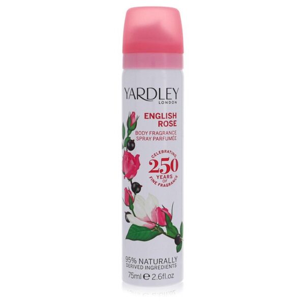 English Rose Yardley Body Spray for Women – 2.6 oz
