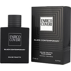 Enrico Coveri Black Contemporary Men's EDT Spray 3.3 oz