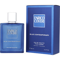 Enrico Coveri Blue Contemporary EDT Spray 3.3 oz for Men