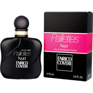Enrico Coveri Pailettes Nuit Eau de Toilette for Women – 2.5 oz