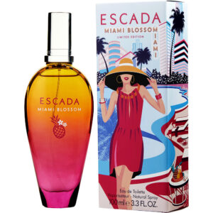Escada Miami Blossom LIMITED EDITION Eau de Toilette for Women – 3.3 oz