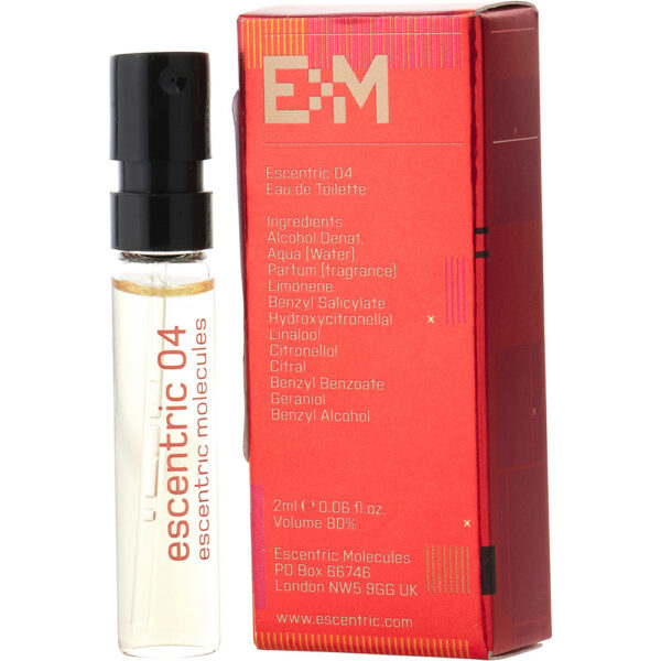 Escentric Molecules Escentric 04 Eau de Toilette for Unisex – 0.06 oz